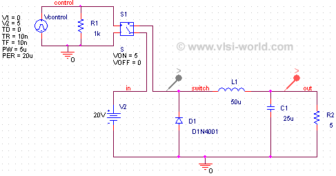 Step Down Converter Circuit Step Down Converter Circuit